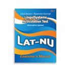 (LAT-NU) LinguiSystems Articulation Test: Normative Update
