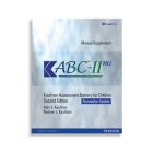 (KABC-II NU) Kaufman Assessment Battery for Children, Second Edition Normative Update
